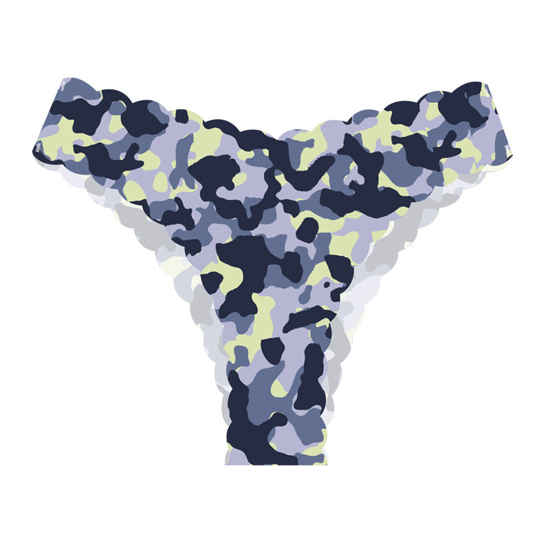 Camouflage Purple Background