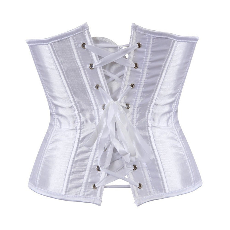 Court Satin Waist Seal Waist Belt Clip Women Body Shaping Belly Band