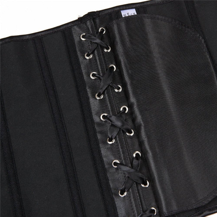 Court Satin Waist Seal Waist Belt Clip Women Body Shaping Belly Band