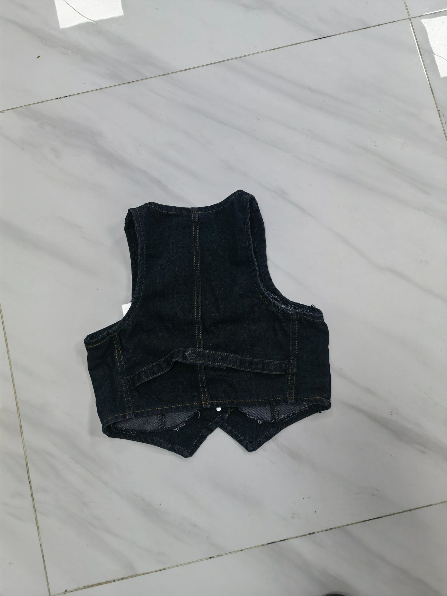 Slim Denim Vest For Women