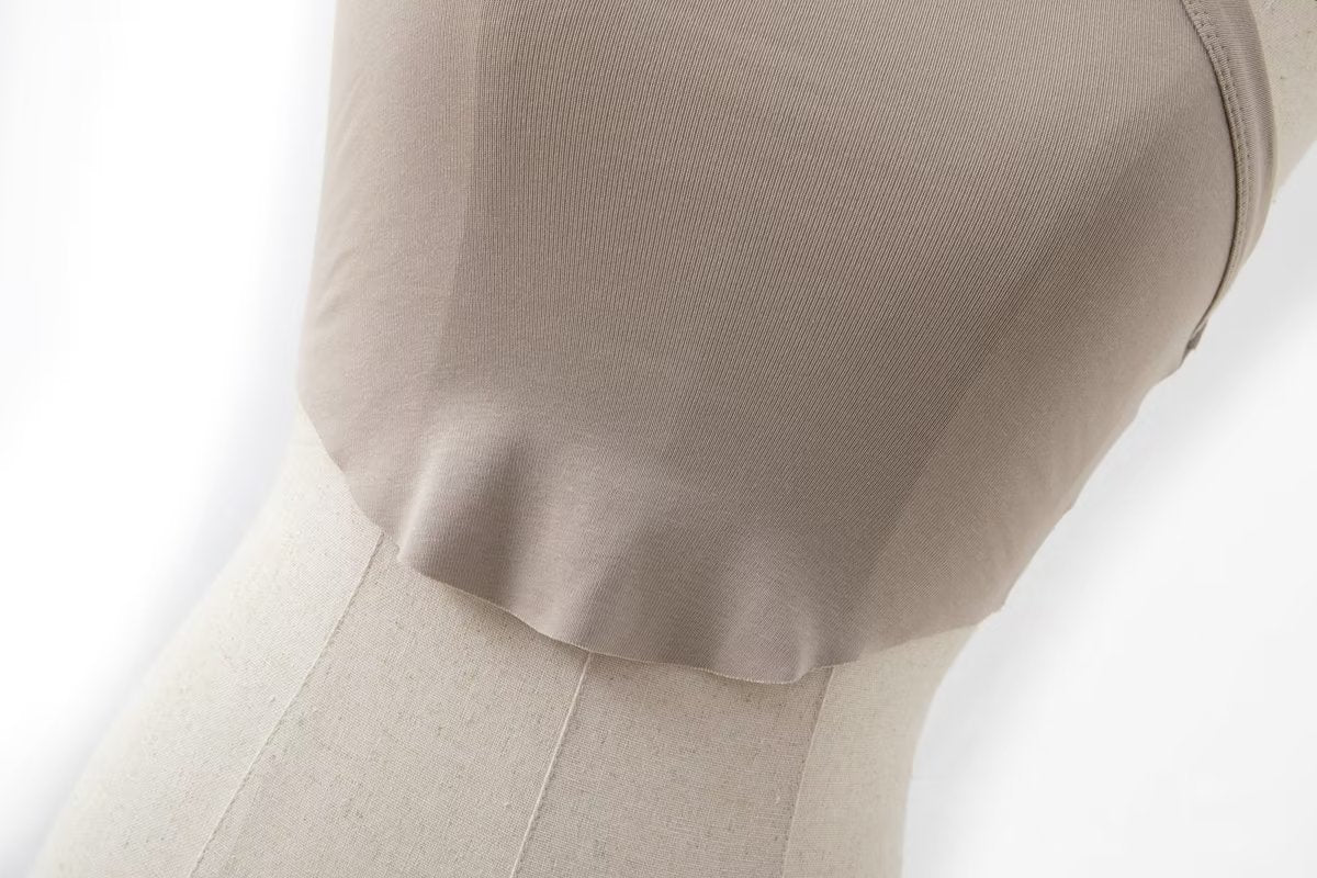 Sports Vest Women Fitness Yoga Dance Running Chest Pad Sunken Stripe I Shaped Quick Drying Top