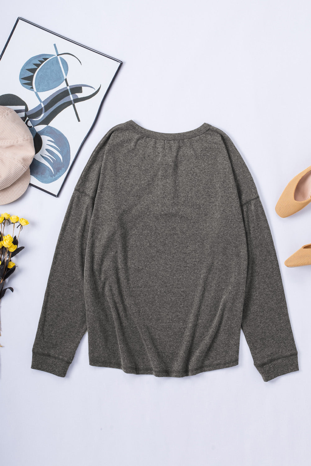 Solid Color Hoodie Women Spring Autumn Breasted Half Cardigan Long Sleeve Casual Top