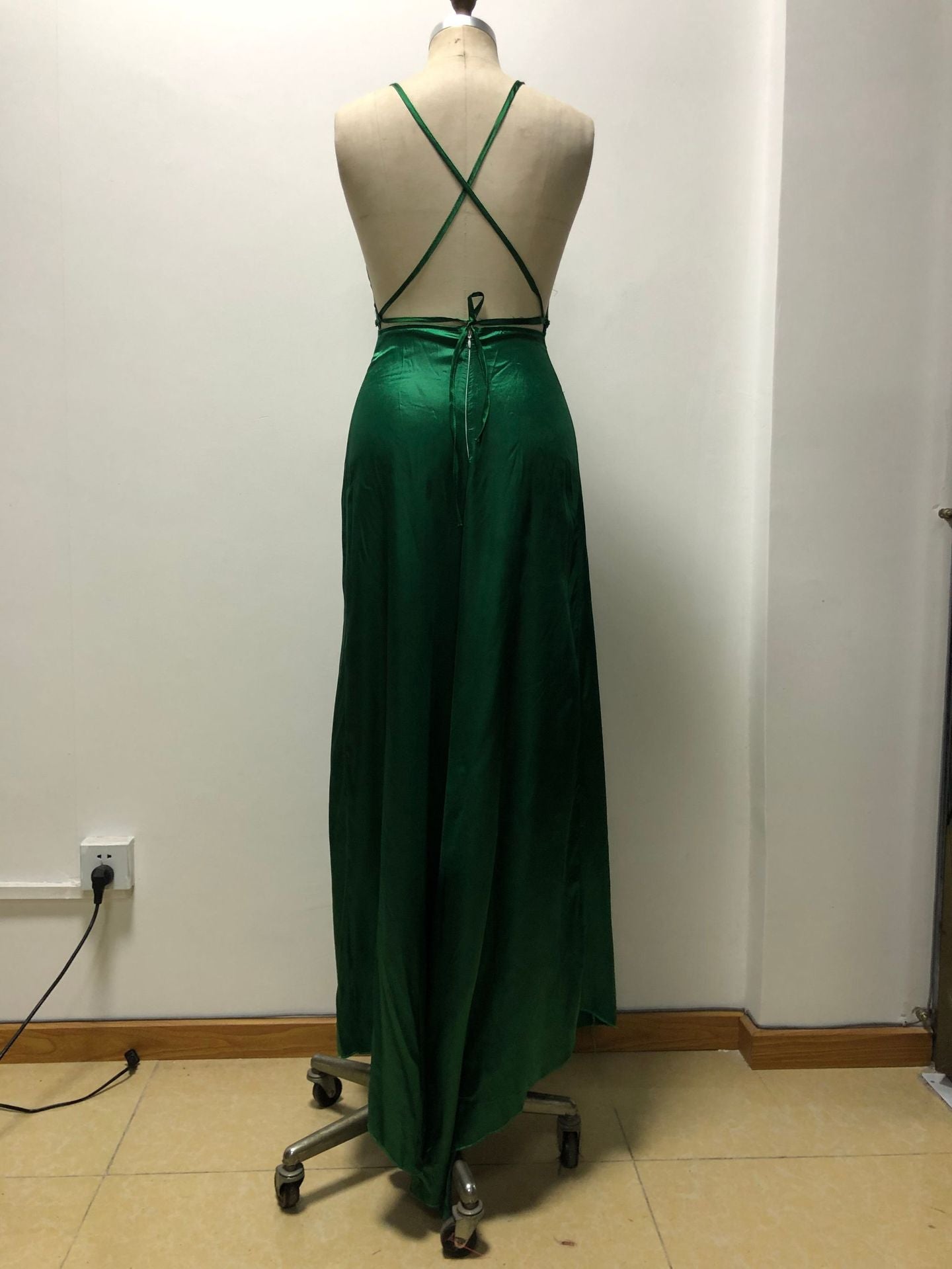 Summer Women Clothing Sexy Strap Dress Backless Evening Dress