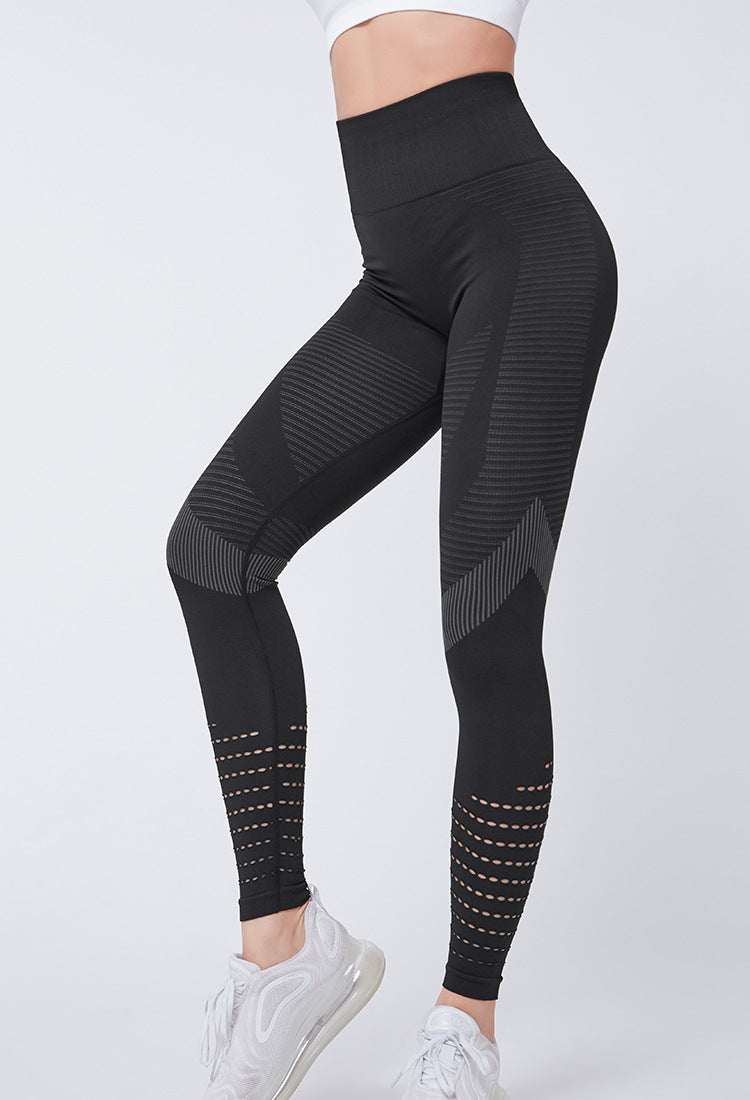 Fitness Yoga Pants High Waist Peach Hip Raise Slimming Running Fitness Sports Pants