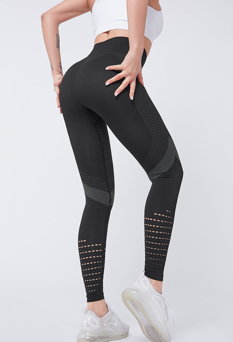 Fitness Yoga Pants High Waist Peach Hip Raise Slimming Running Fitness Sports Pants