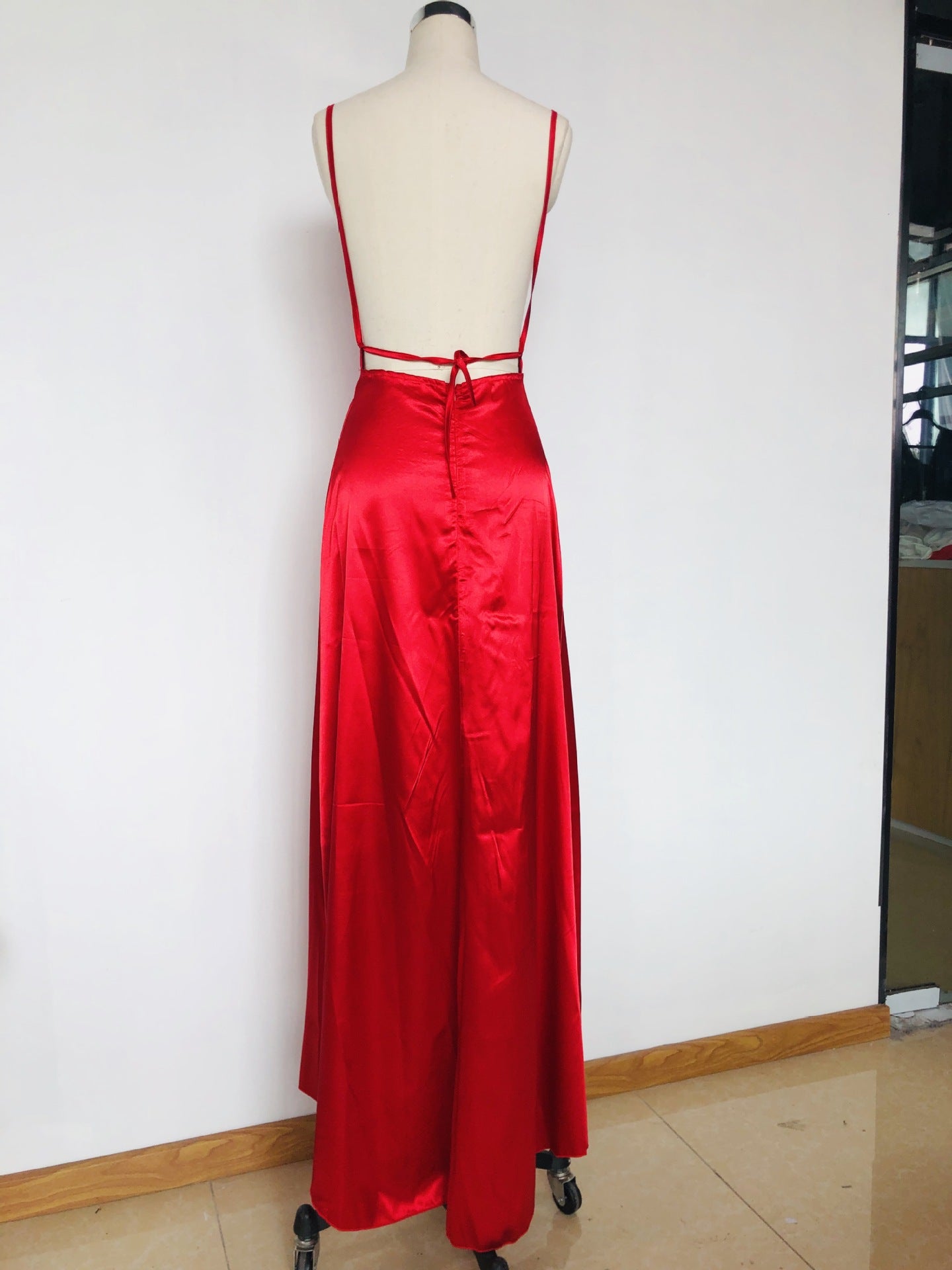 Summer Women Clothing Sexy Strap Dress Backless Evening Dress
