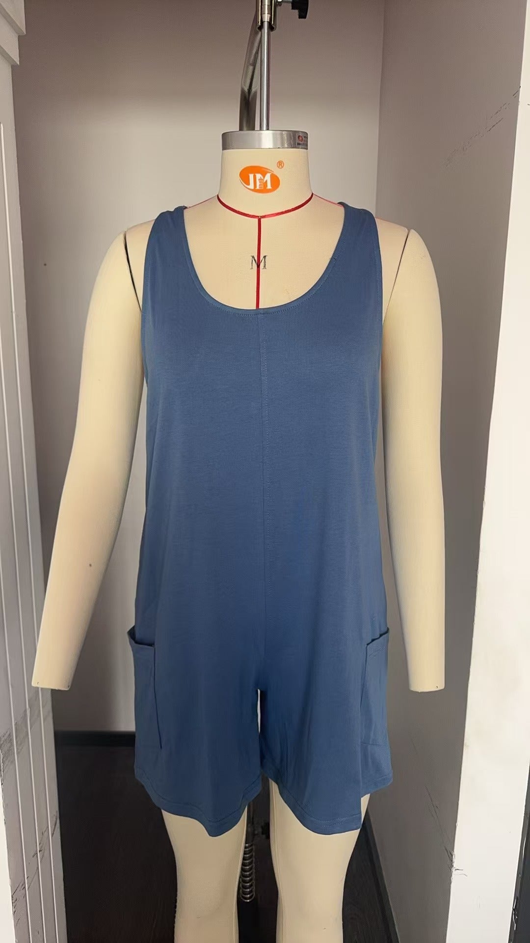 Summer Sexy Loose Casual Pants Backless Women Clothing Outdoor Sleeveless Jumpsuit