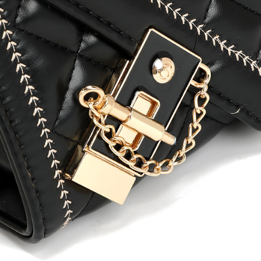 Bag Women Bag Winter High Grade Rhombus Chain Shoulder Crossbody Small Square Bag