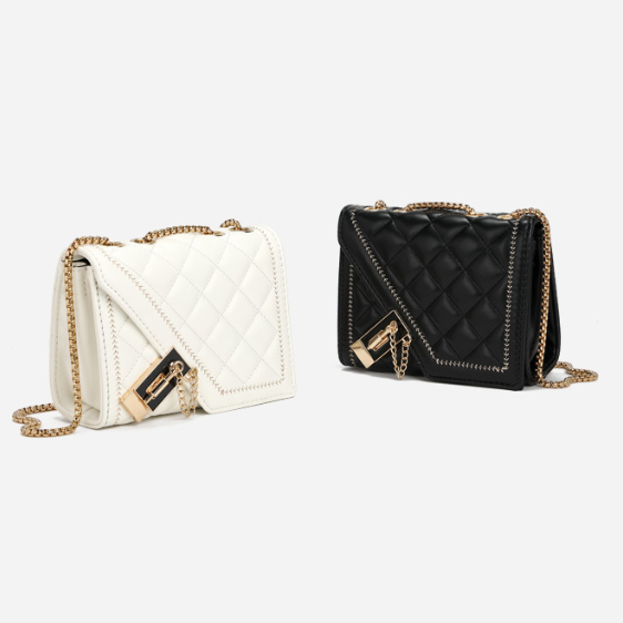 Bag Women Bag Winter High Grade Rhombus Chain Shoulder Crossbody Small Square Bag