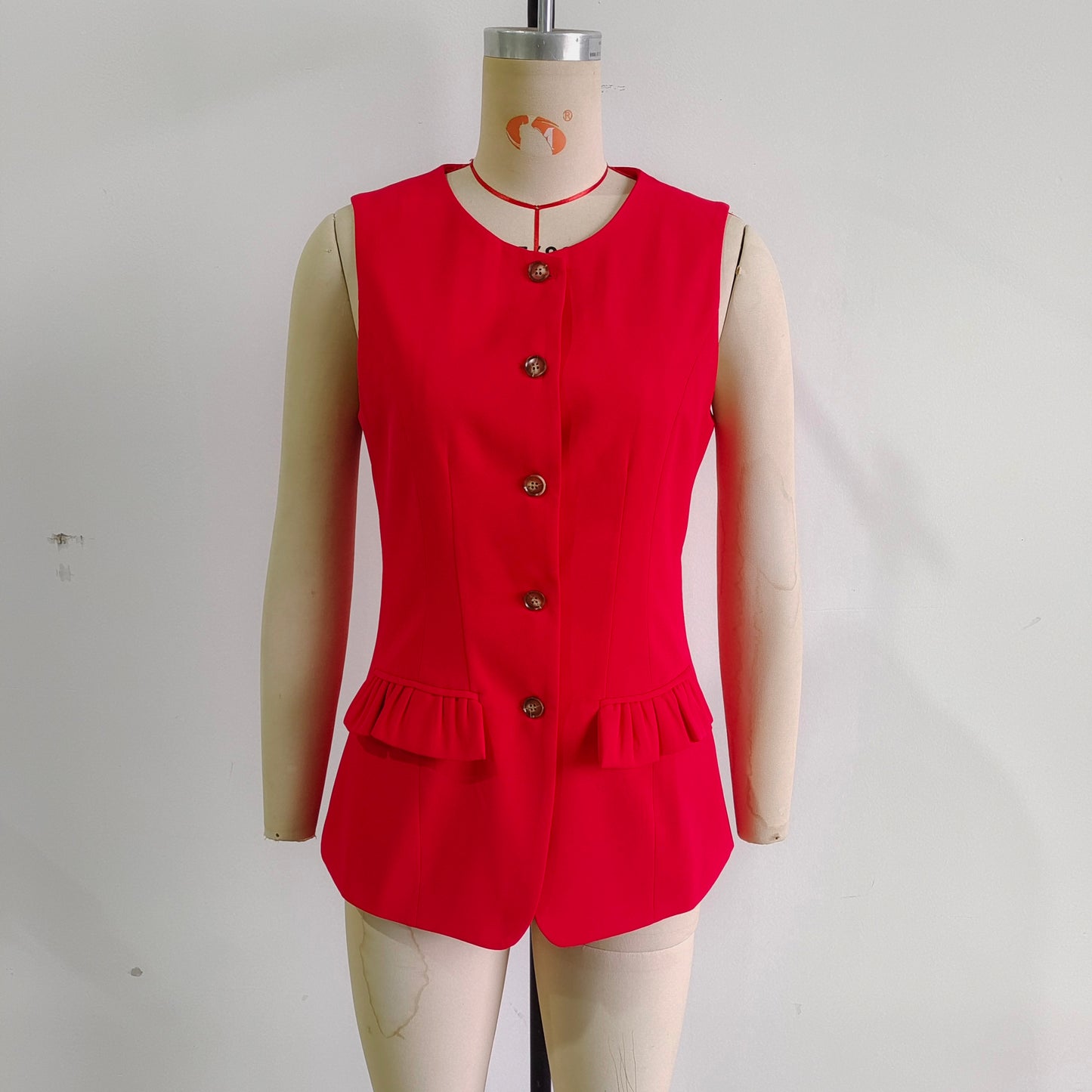 Women Clothing Vest Slim Outer Wear Women Waistcoat Vest