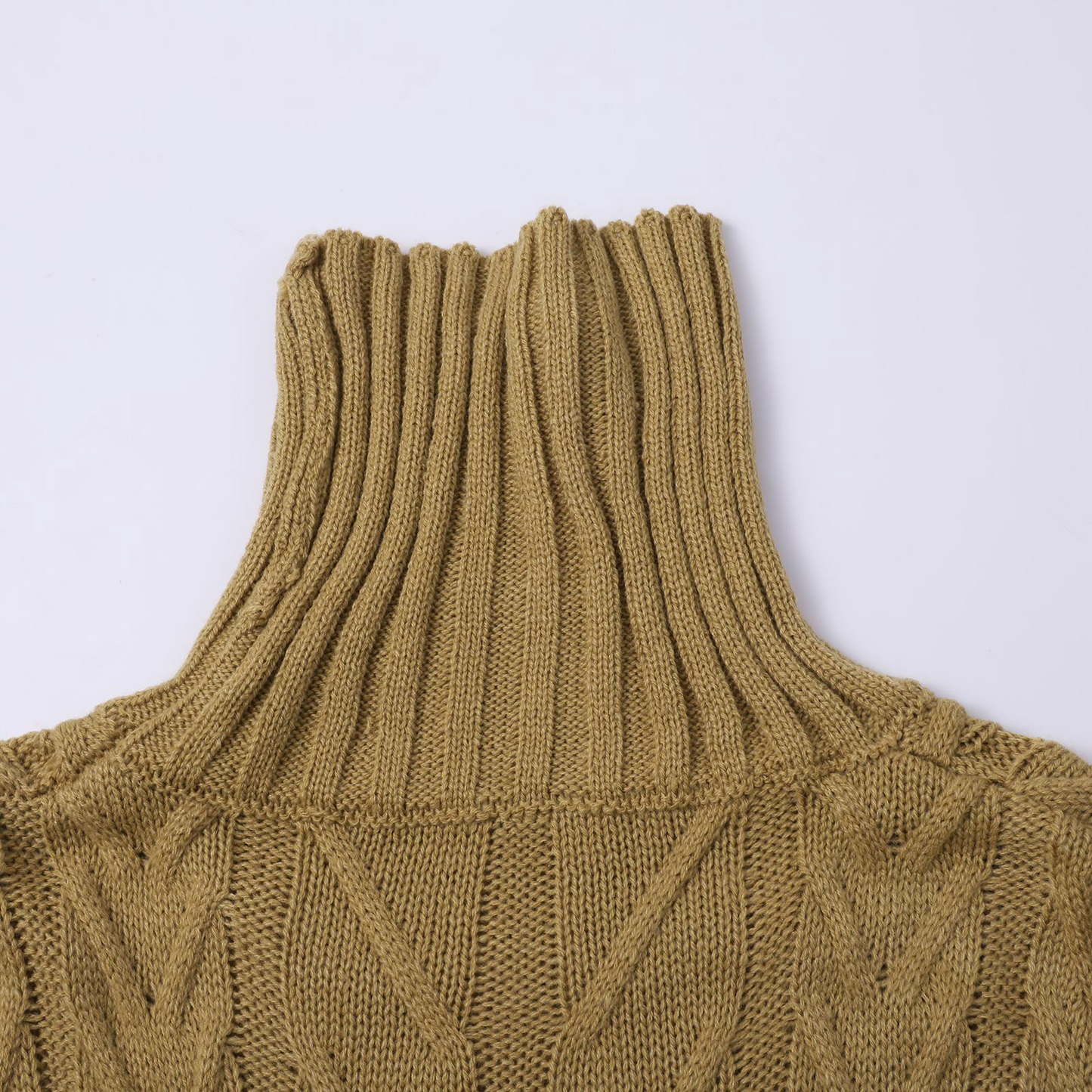 Women Clothing Knitted Sweater Inner Wear Outer Wear Pullover High Collar Sleeveless Sweater Vest Top