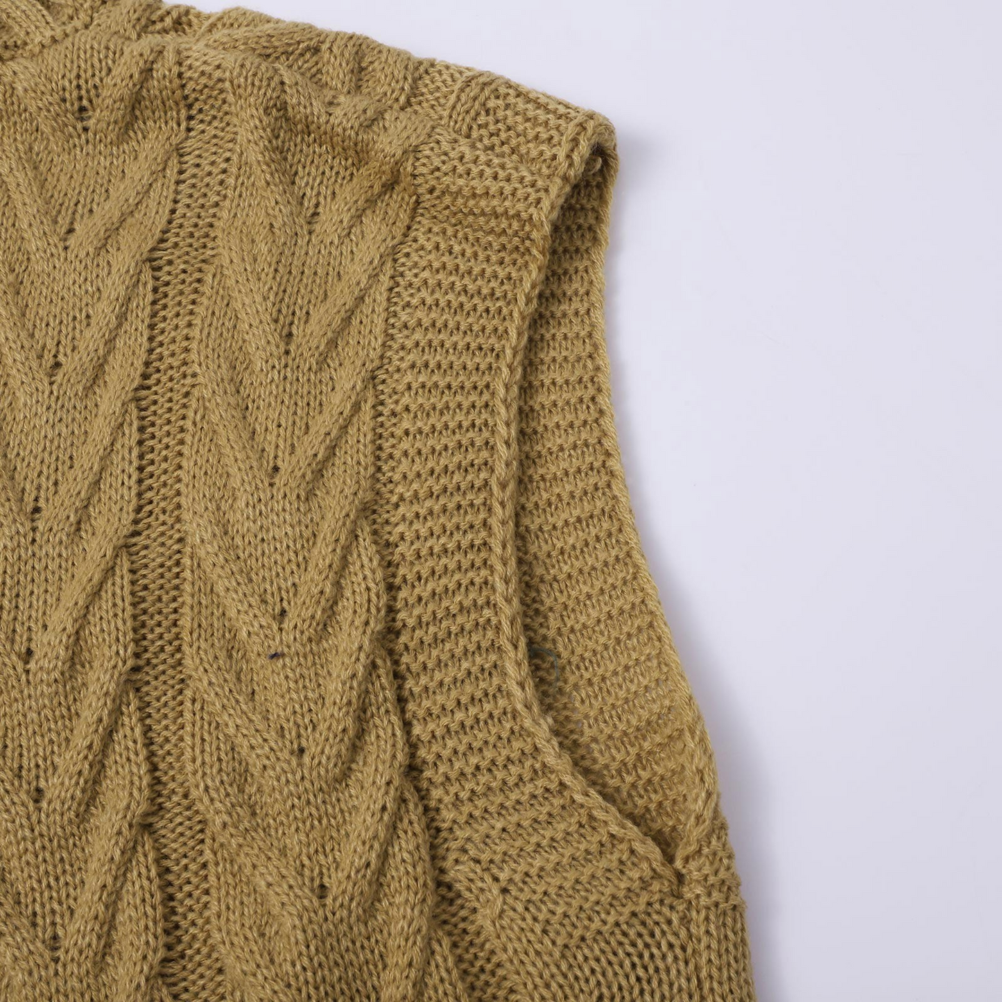 Women Clothing Knitted Sweater Inner Wear Outer Wear Pullover High Collar Sleeveless Sweater Vest Top