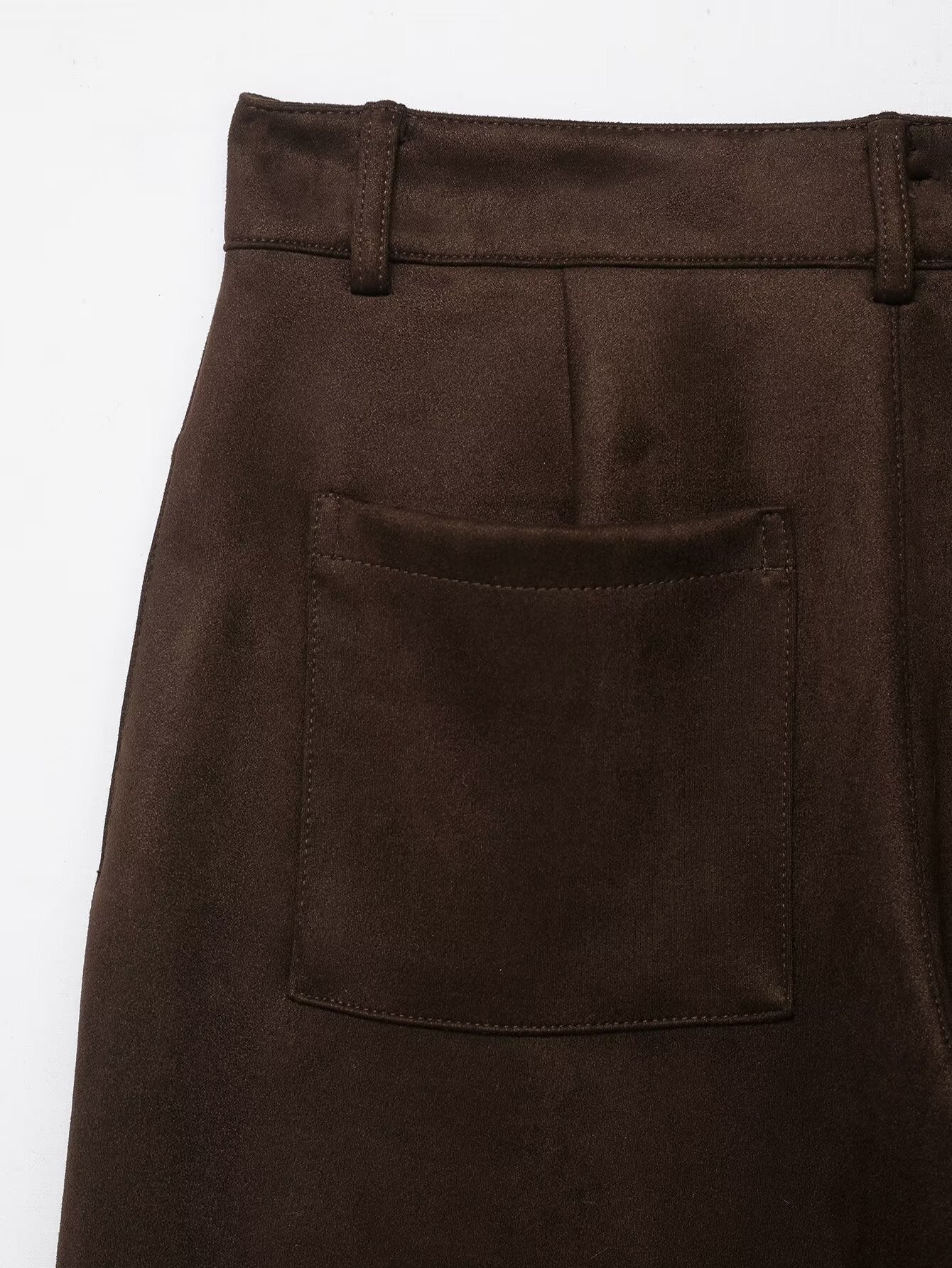 Autumn Women Casual Loose Hollow Out Cutout Hem Coat Trousers Two Piece Sets