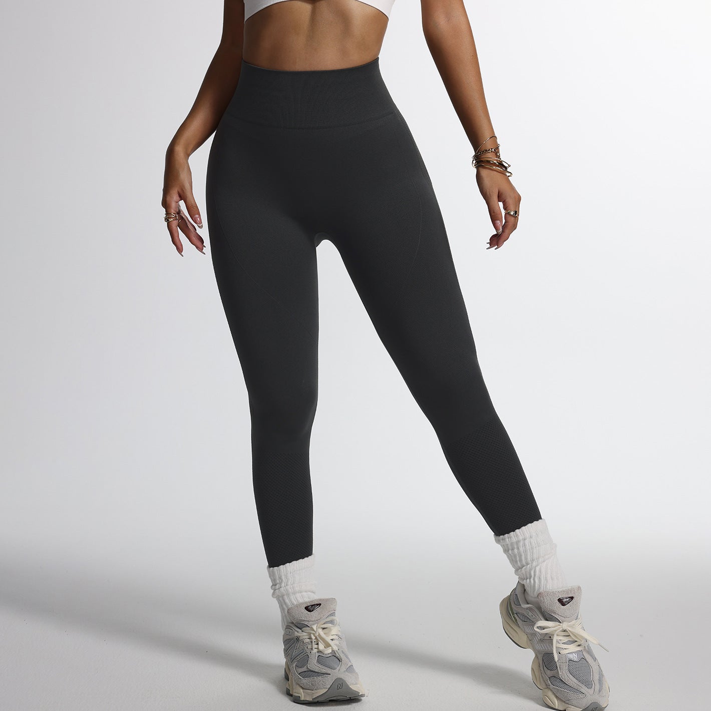 Sports High Waist Yoga Pants No Embarrassment Line Hip Lifting Peach Hip Fitness Pants Sports Yoga Trousers
