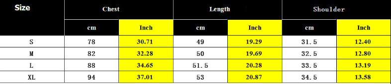 Sleeveless Striped Casual Street Camisole Summer Women
