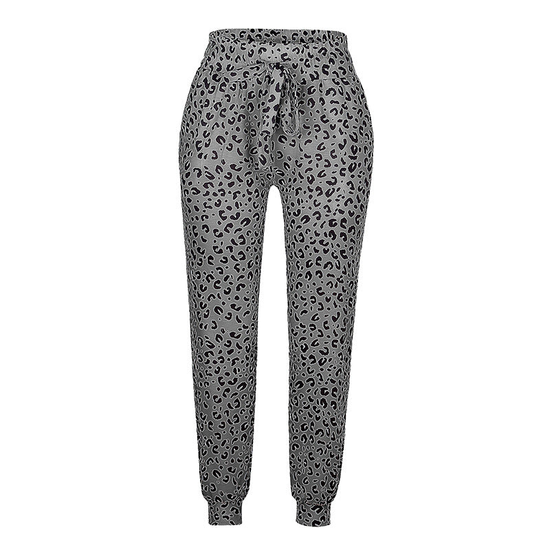 Summer Women Clothing Popular Loose Floral Print Casual Pants
