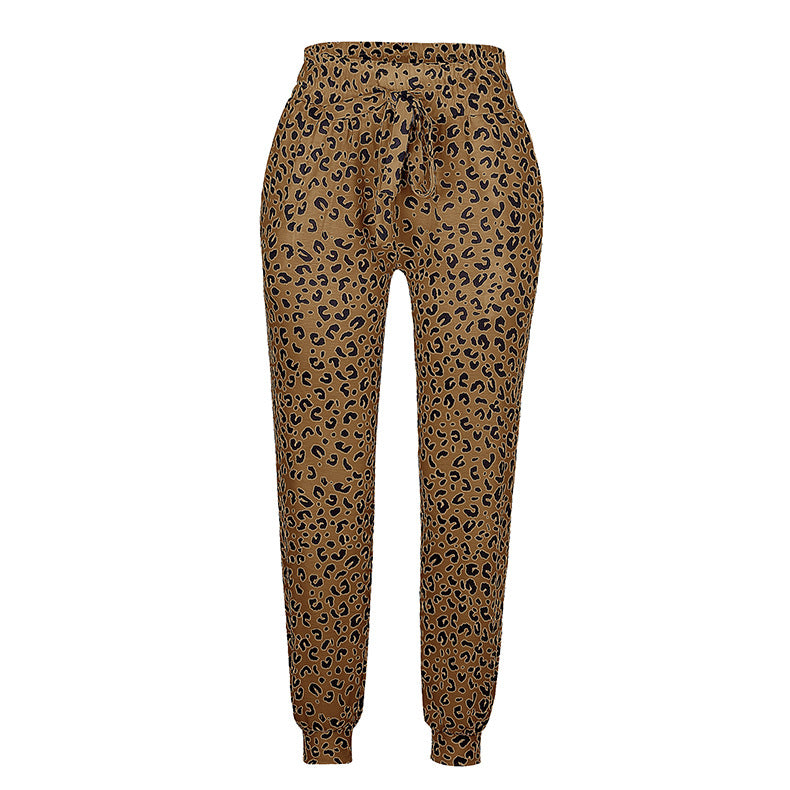 Summer Women Clothing Popular Loose Floral Print Casual Pants
