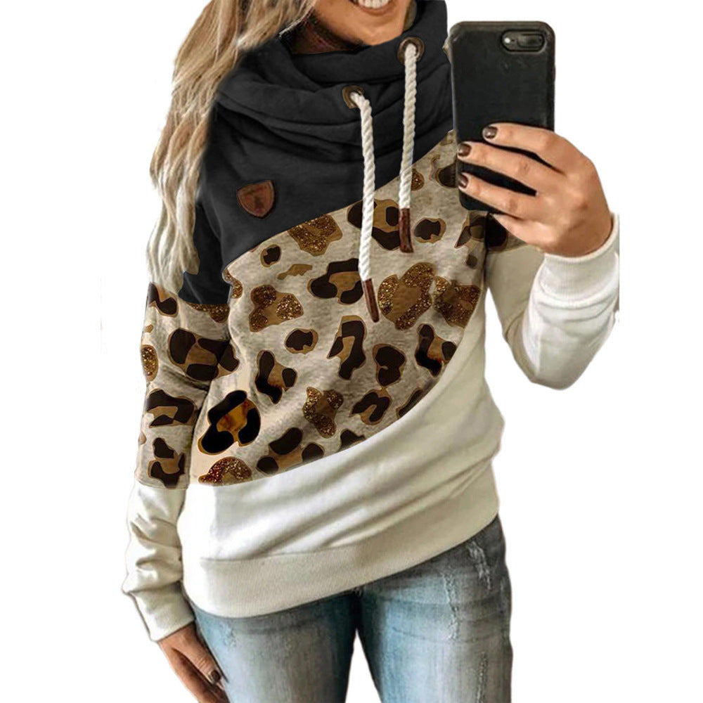 Apricot Large Leopard-Print Black