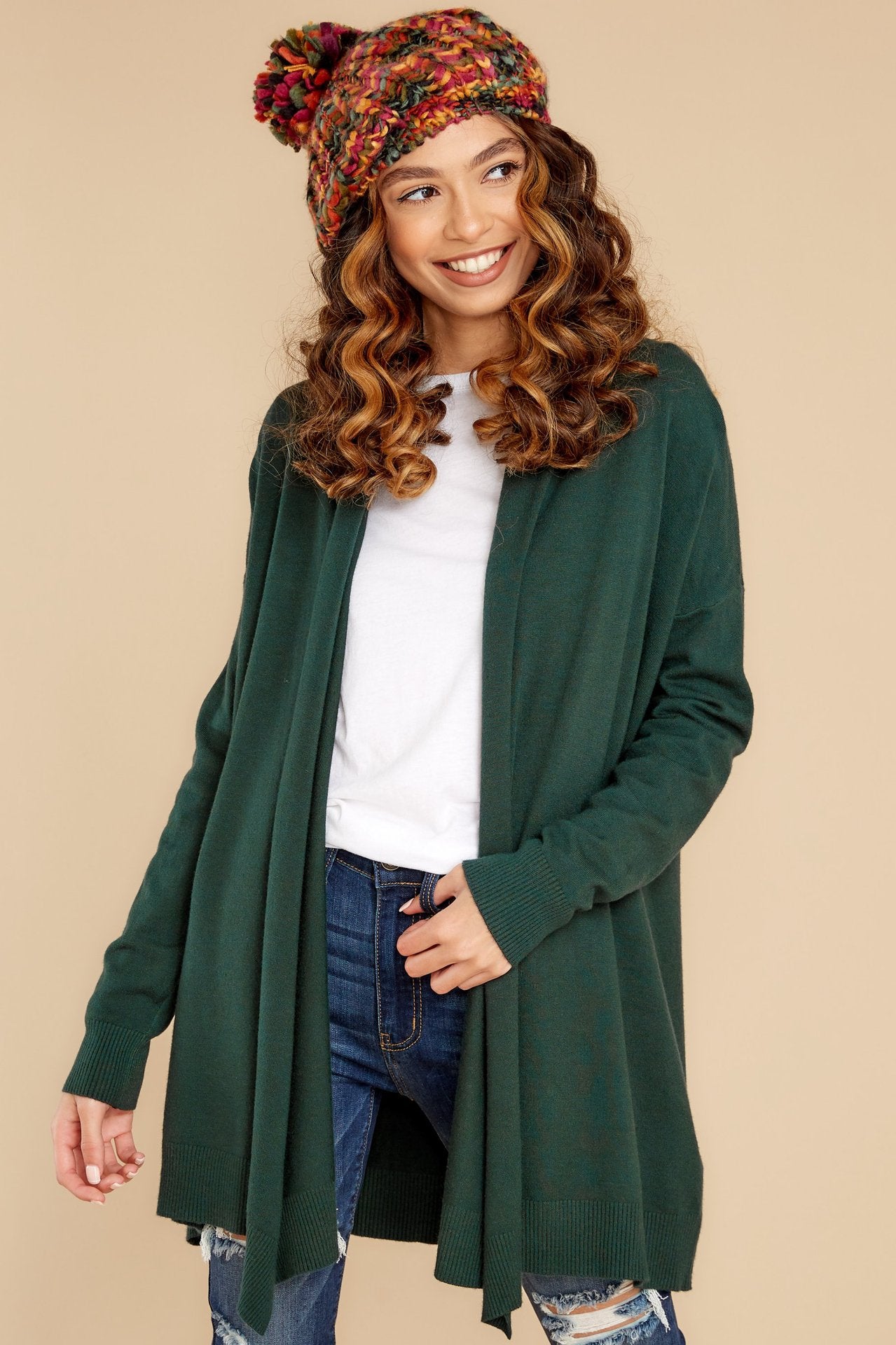 Autumn Winter Women Clothing Fashionable Knitted Cardigan Coat for Women