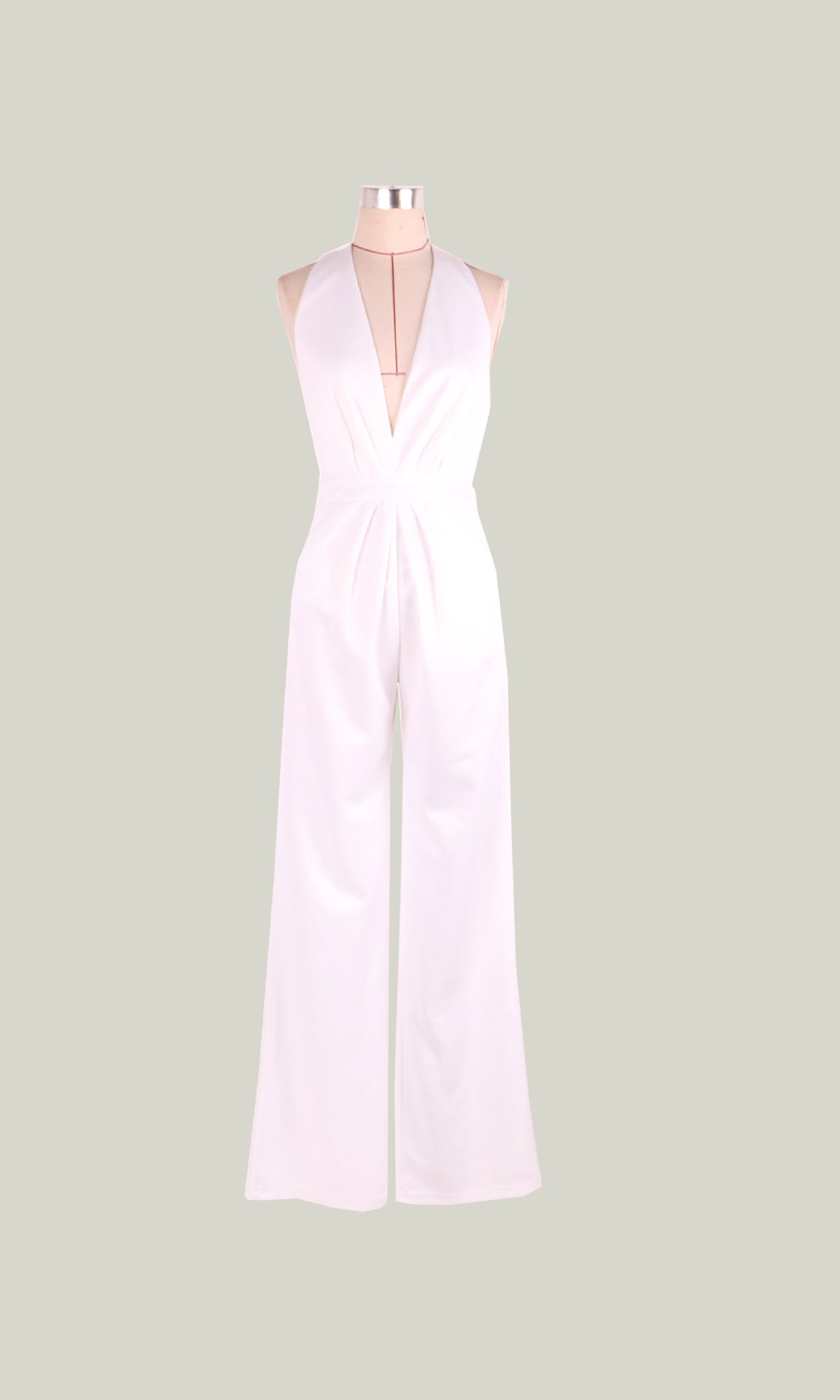 Spring Casual Jumpsuit Sexy Sleeveless Halter Jumpsuit