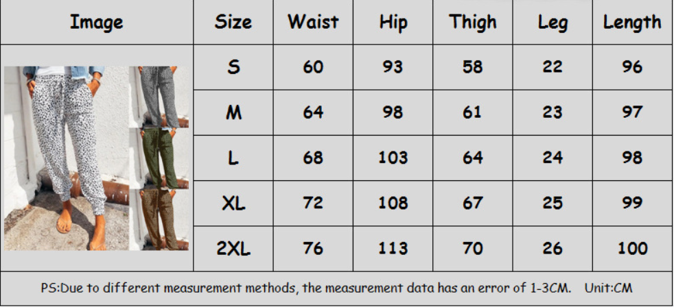 Summer Women Clothing Popular Loose Floral Print Casual Pants