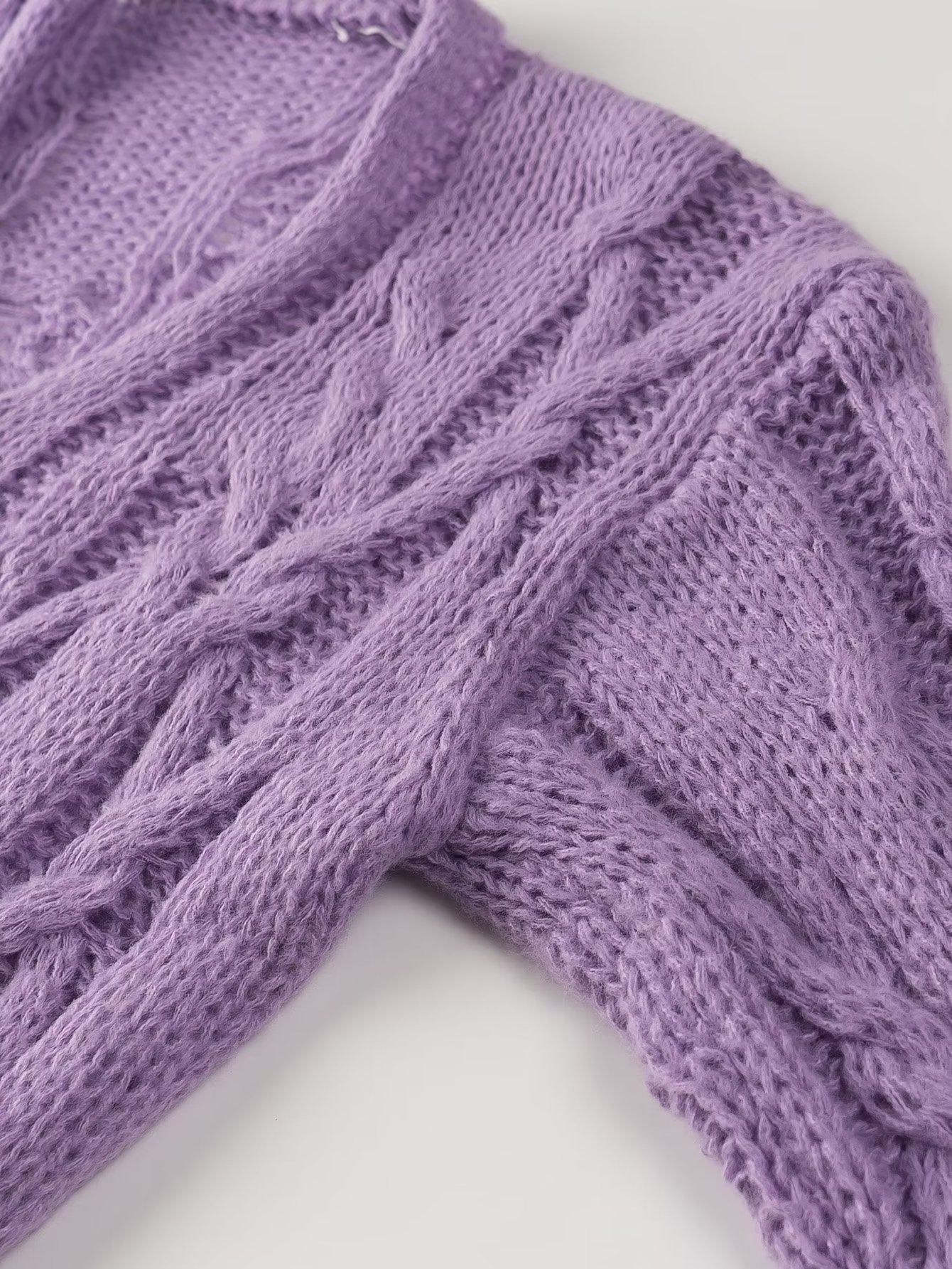 Women Clothing V-neck Long Sleeve Sweater Women