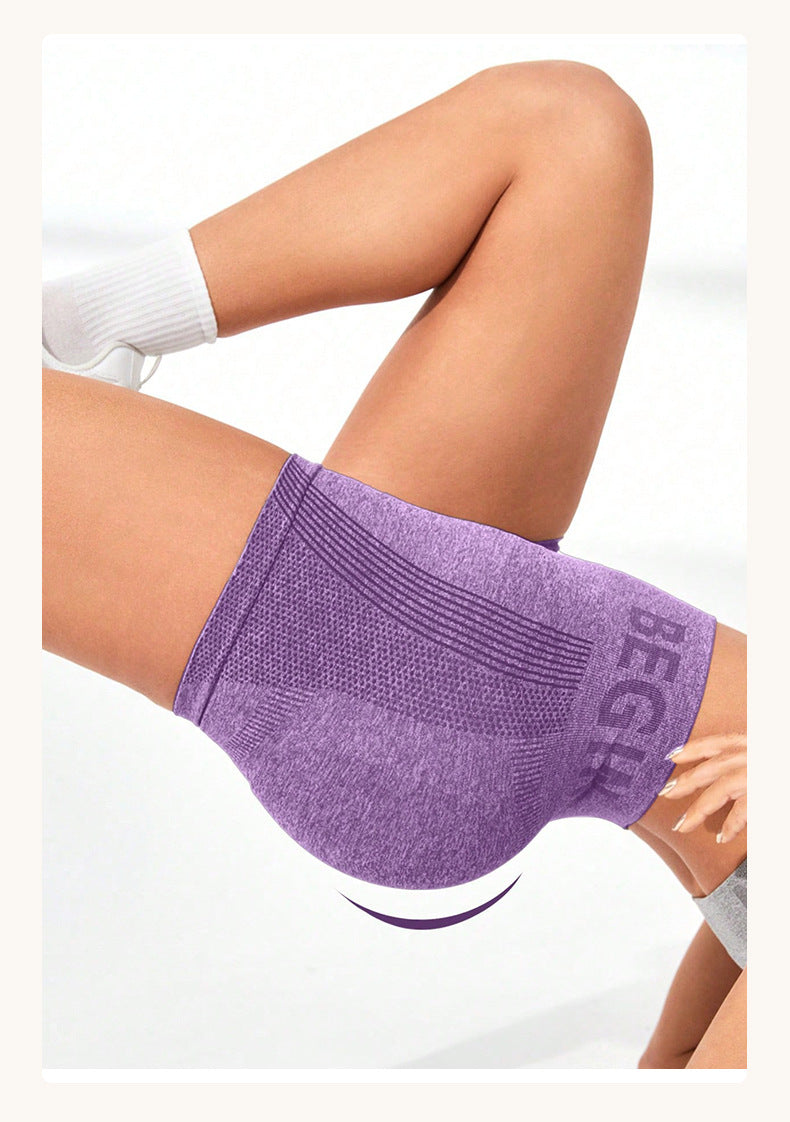 Yoga Pants Women High Waist Peach Hip Letter Graphic Skinny Running Fitness Pants Stone Washed Solid Color Sports Pants