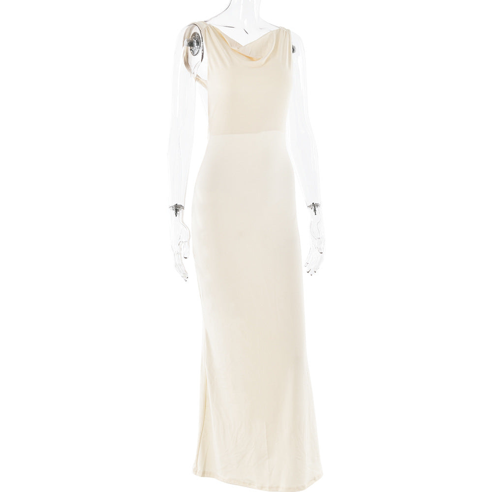 Cami Dress Sexy Sleeveless Backless Slim Fit Dress