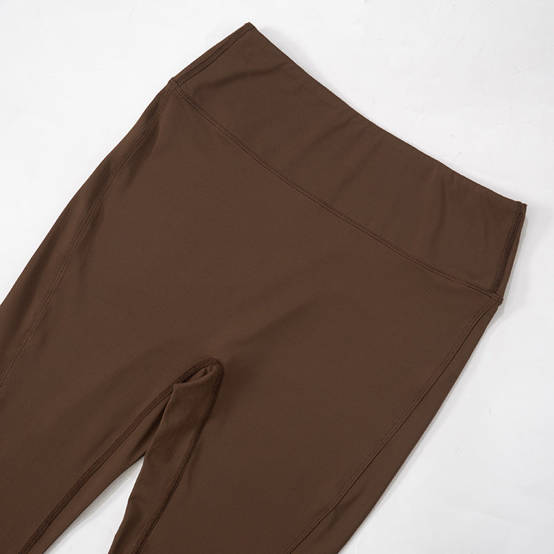 Women Clothing Autumn Winter High Waist Comfort Yoga Fitness Training Casual Trousers