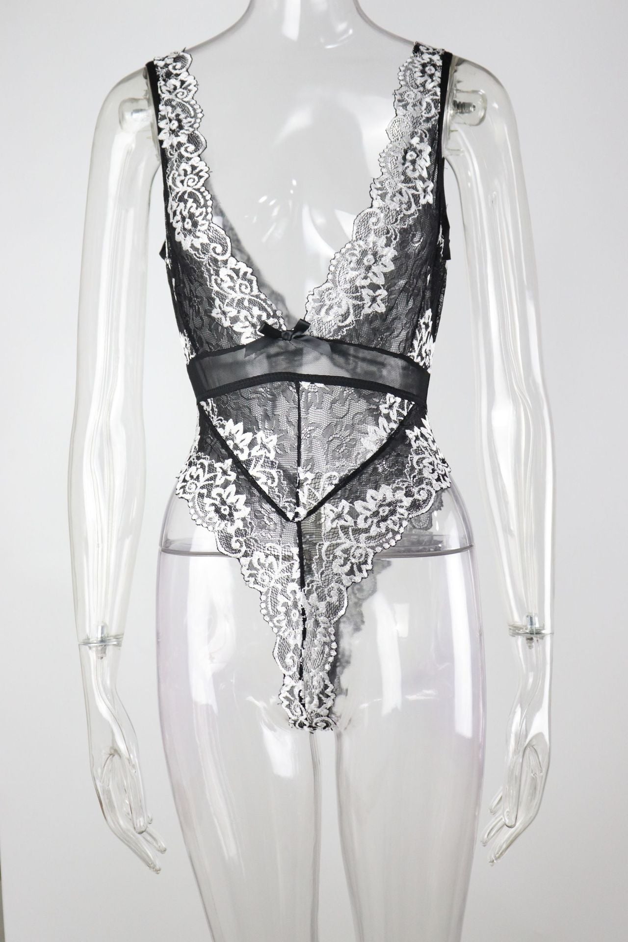 Lingerie Multi Size Sexy Bustiers Teddies Waist Hollow Out Cutout Bodysuit