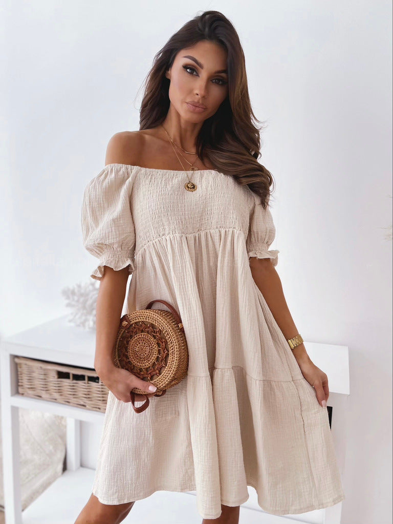 Summer Backless off-Shoulder