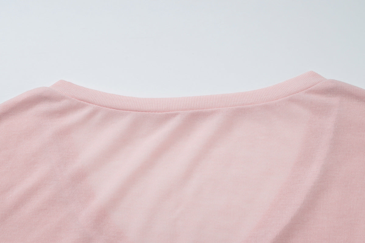 Women Clothing Summer Niche Design See through Anti Blouse Waist Controlled Long Sleeves Top Women