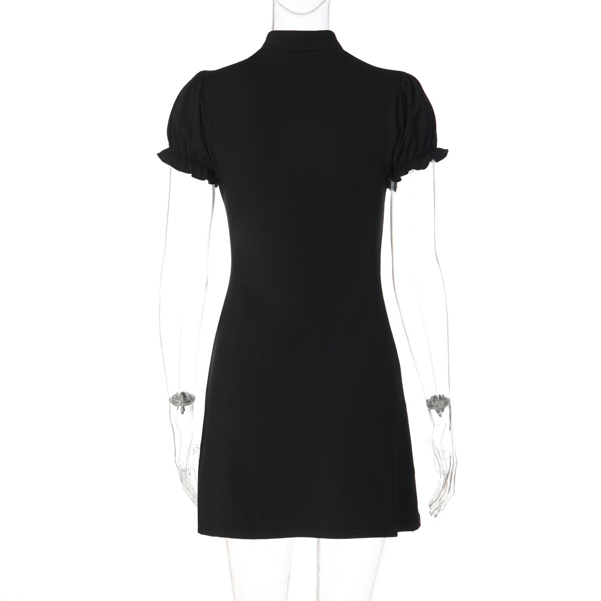 French Sexy Sheath Nightclub Dress Women Spring Sexy Slimming Sexy Short Sleeve