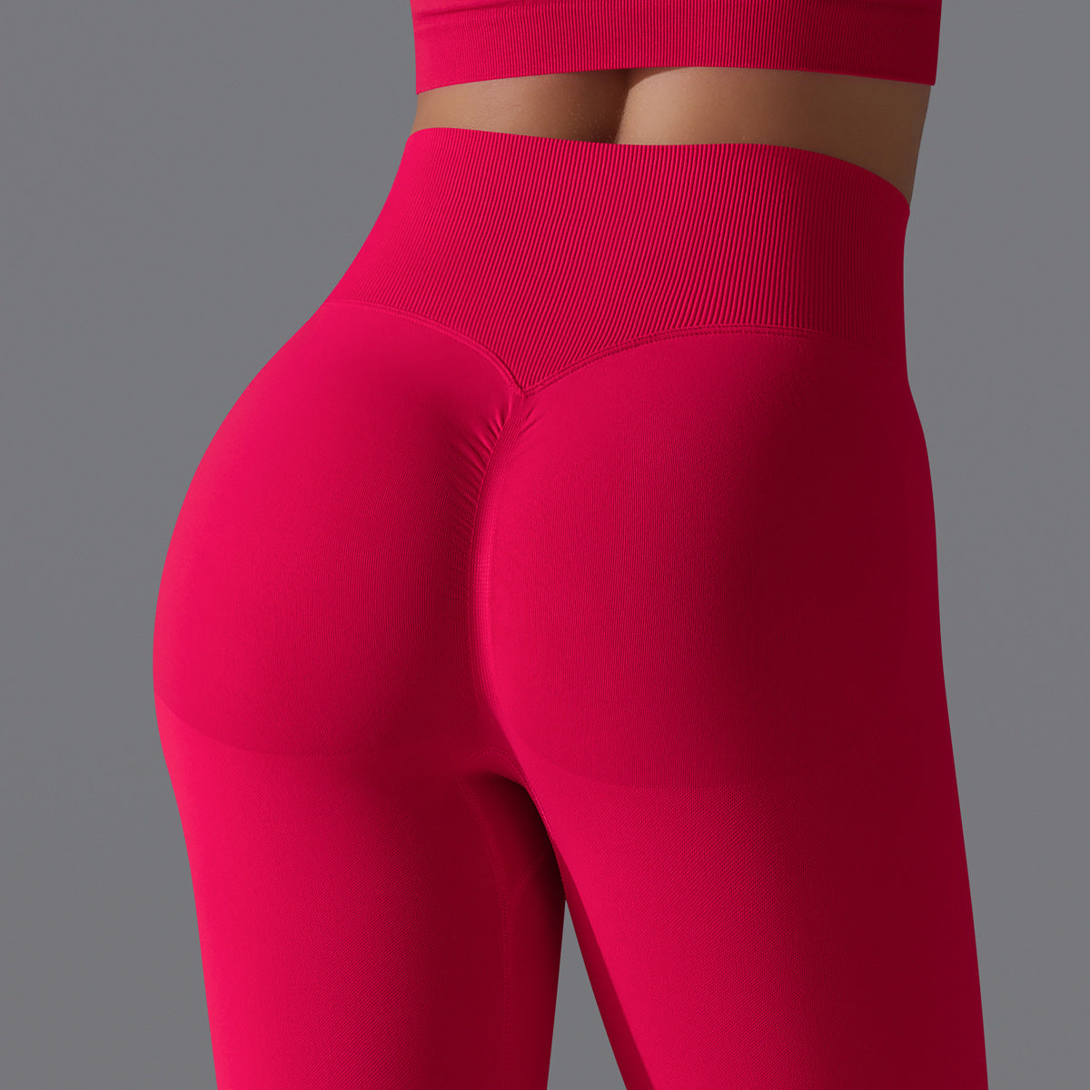 Seamless High Waist Nude Feel Yoga Pants Women Peach Hip Raise Slim Fit Fitness Pants Quick Drying Exercise Yoga Clothes