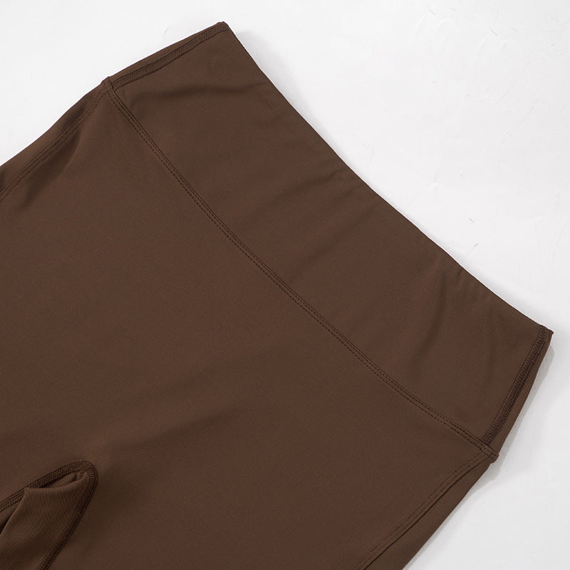 Women Clothing Autumn Winter High Waist Comfort Yoga Fitness Training Casual Trousers