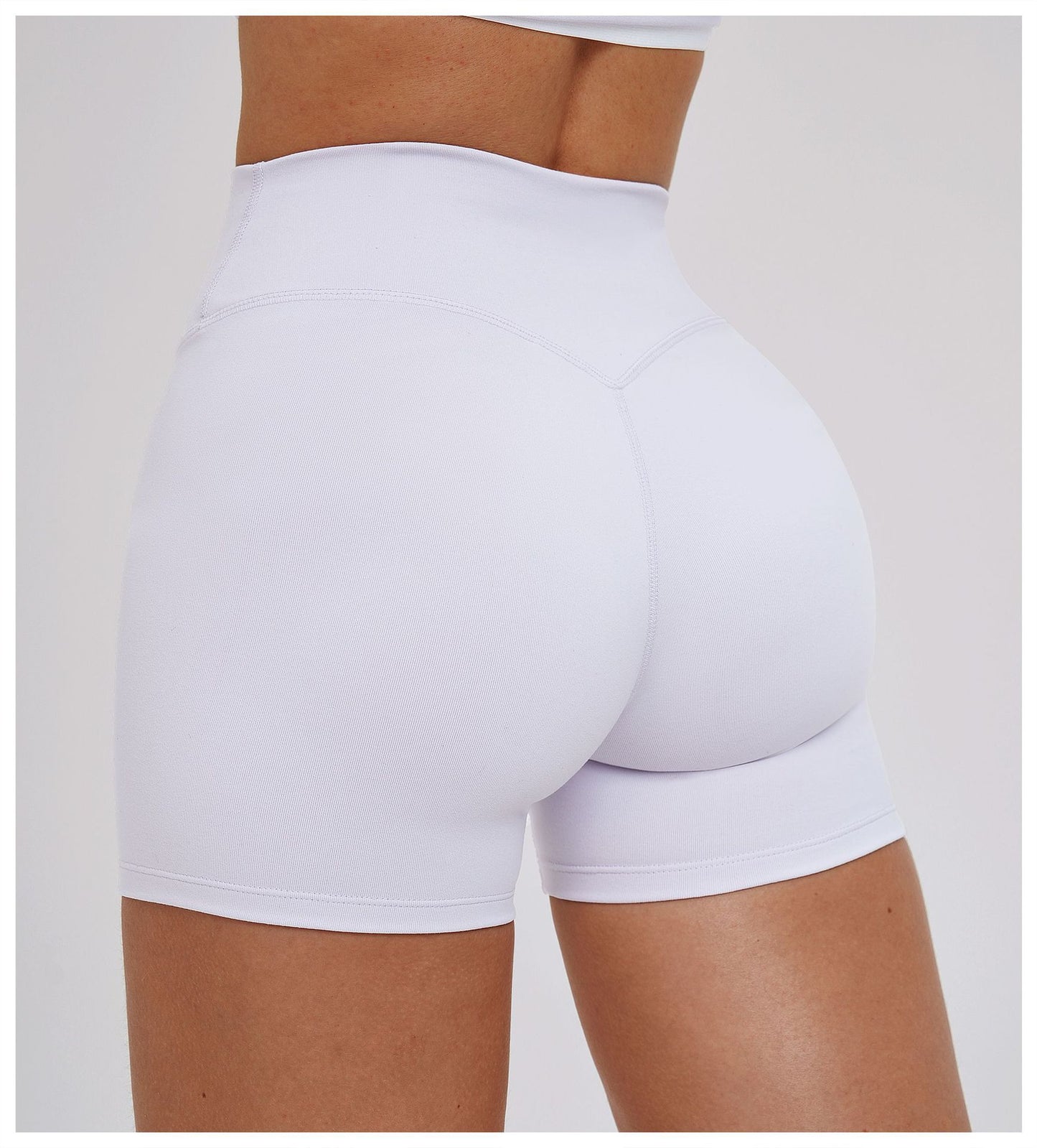 Yoga Shorts Tight High Waist Casual Shorts Sports Running Workout Shorts