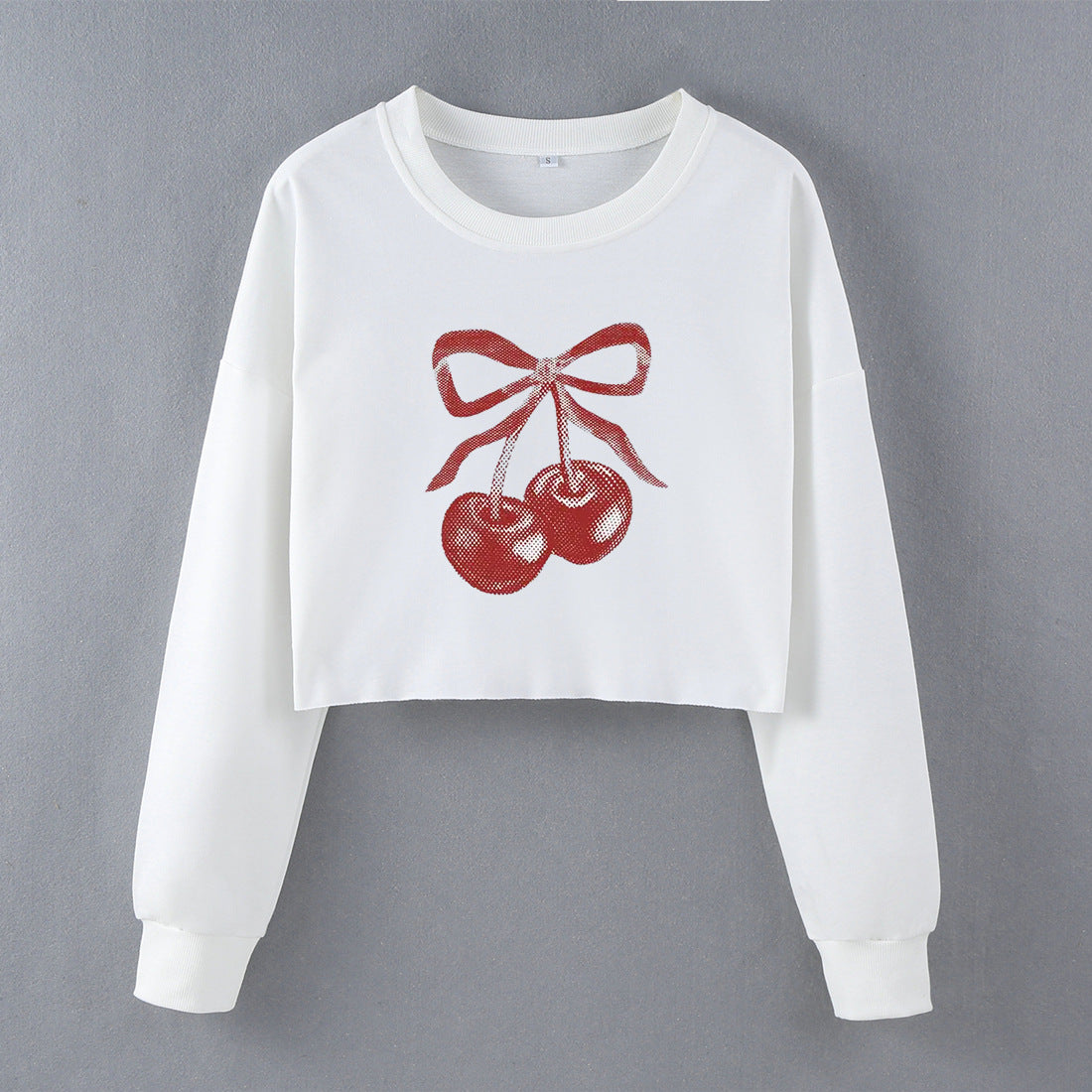 Street Hipster Sexy Top Short Long Sleeve Sweatshirt Autumn Winter Women Clothing