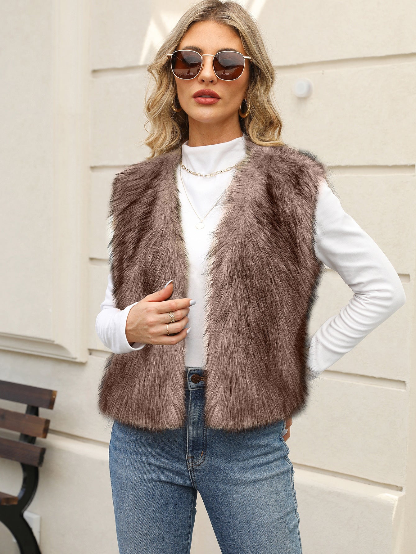 Brown with Silk