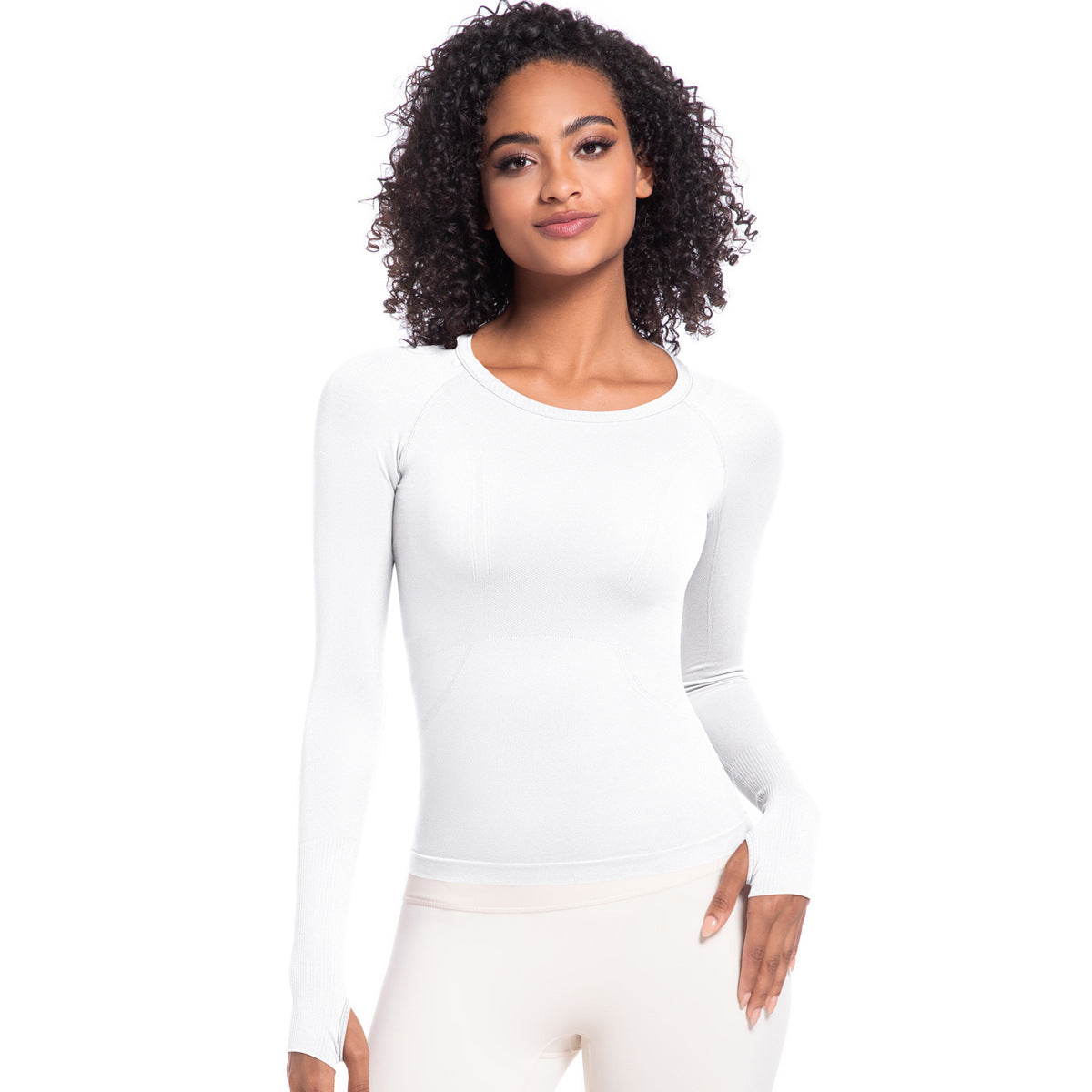 Arrival Women Long Sleeve round Neck Exercise T shirt Running Fitness Top Skin Friendly Slim Breathable Yoga Long Sleeve