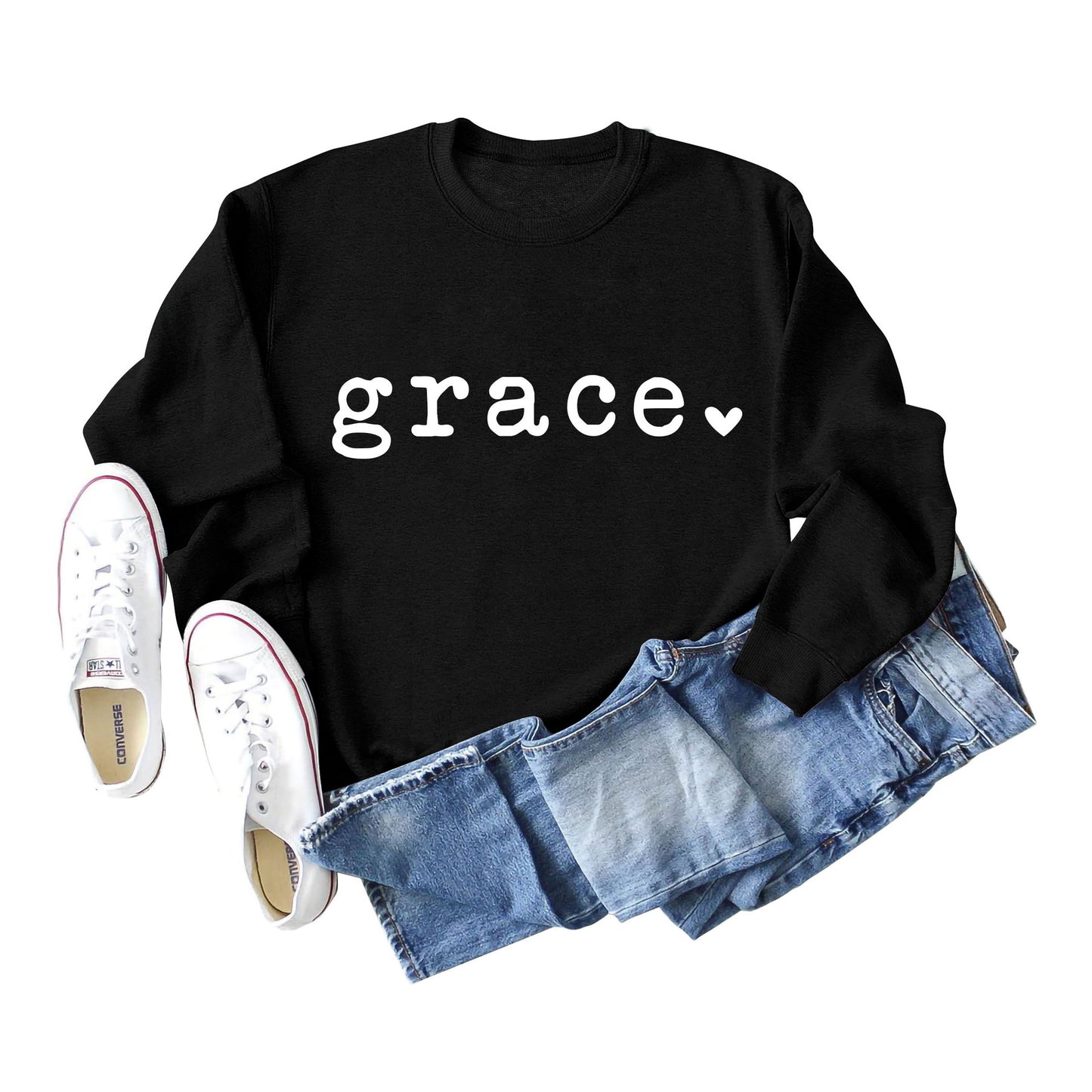 Black, Hoodie White Font