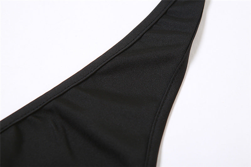 Summer Women Clothing Sexy Casual Low Collar Halter High Waist Tight Backless Romper for Women