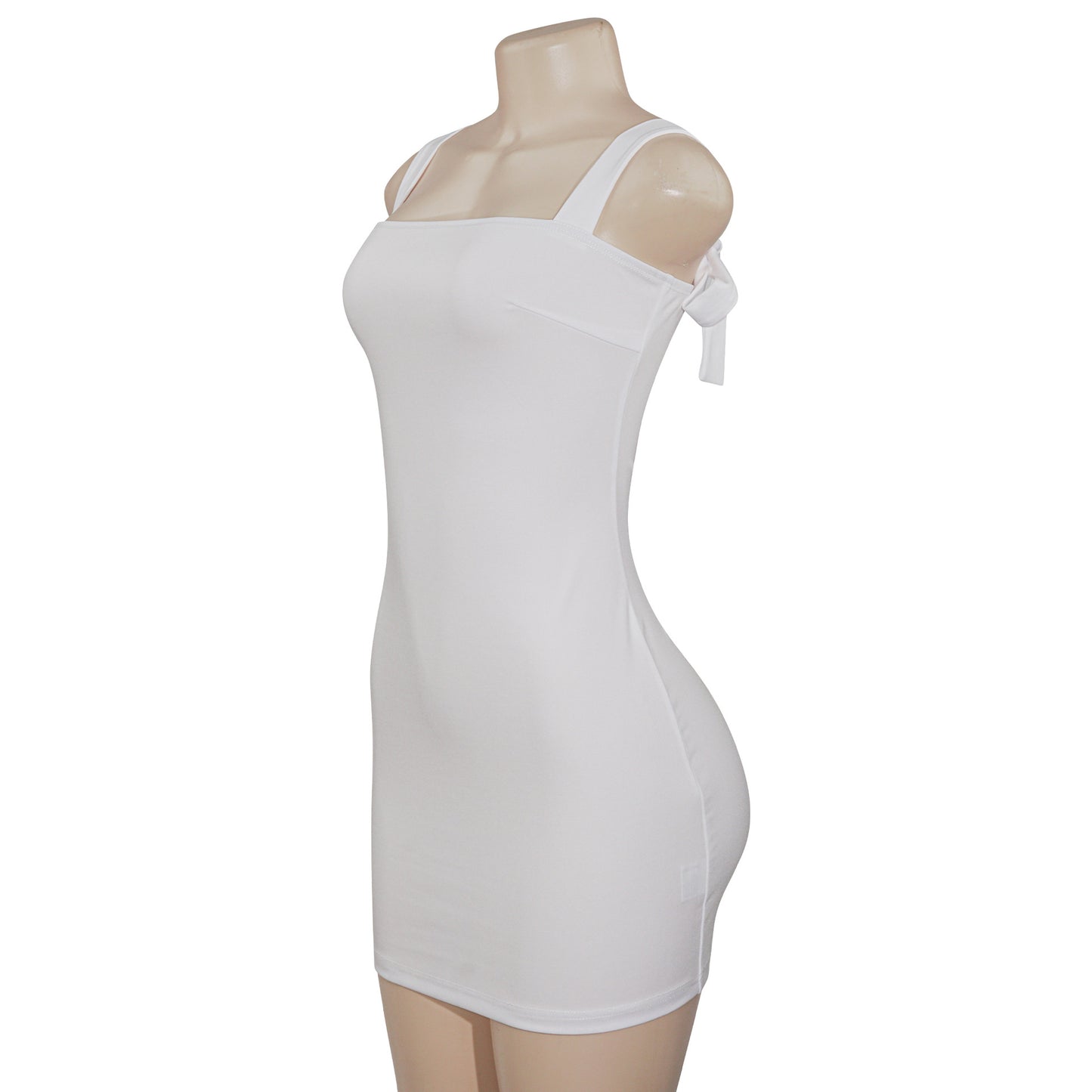 Spring Women Short Strap Internet Celebrity Solid Color Sling Sheath Sexy