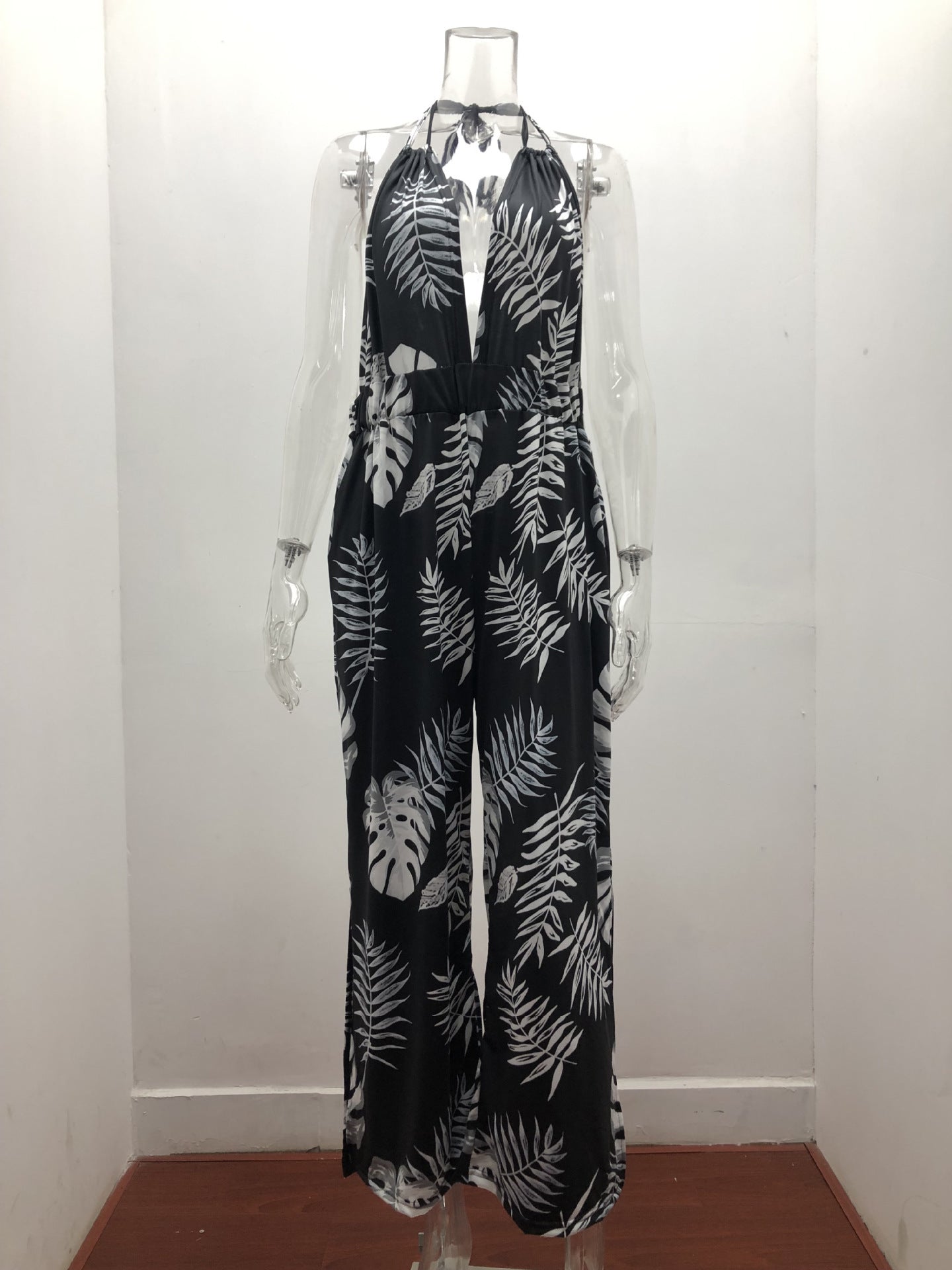 Women Clothing Digital Printing Colorful Jumpsuit Women