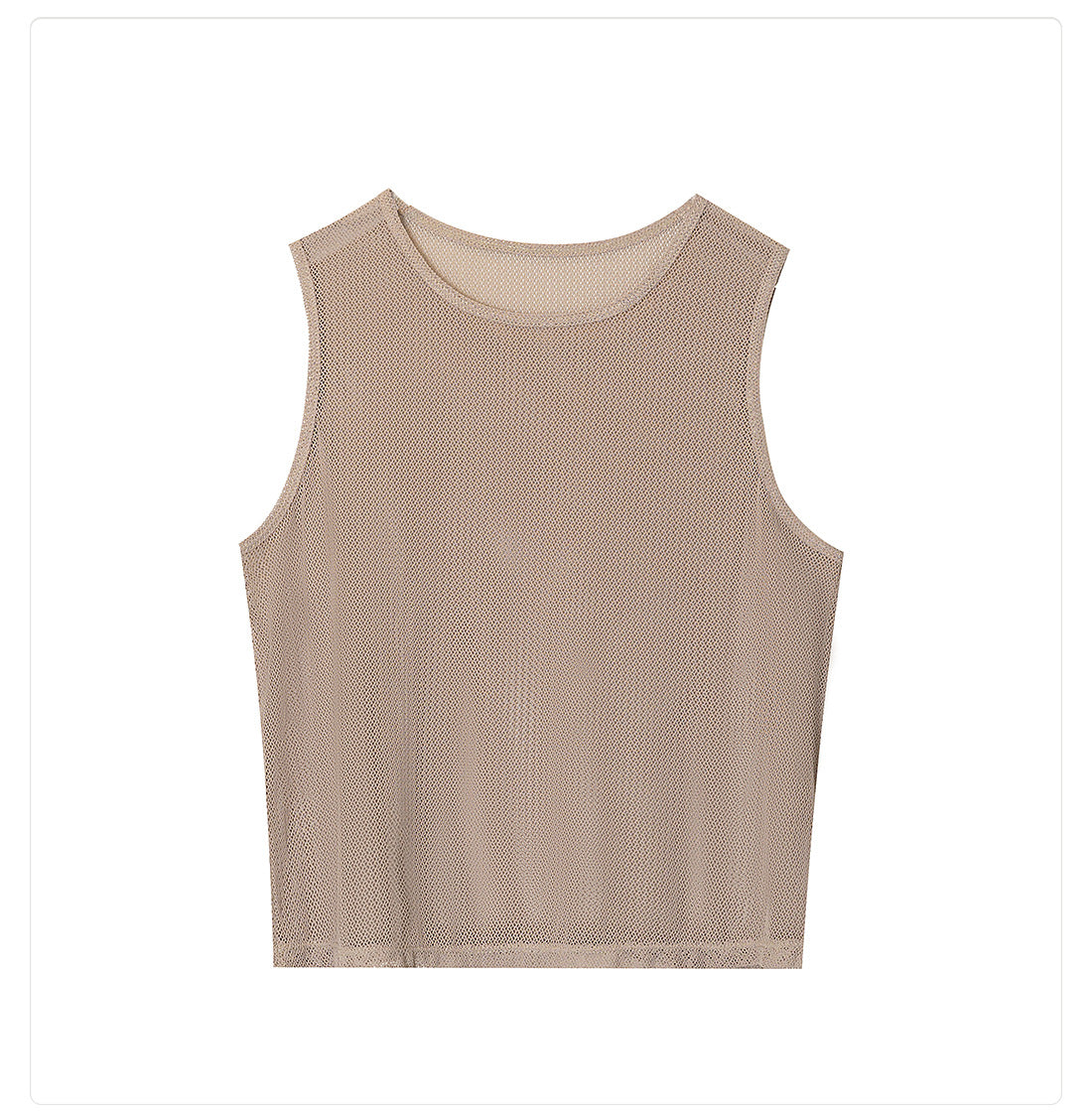 Summer Thin Mesh Yoga Clothing Top Blouse Women Sleeveless Vest Quick Drying Breathable Workout Top Bandage Dress