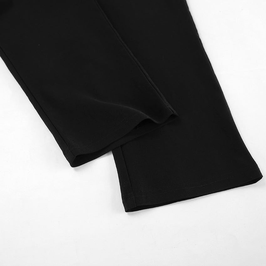 Autumn Winter High Waist Tight Hip Raise Slimming Stretch Cropped Pants Pants Women Clothing Yoga Pants