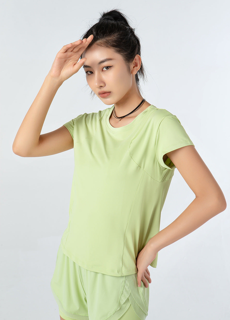 Workout Clothes Women Loose Summer Gym Short Sleeve Shorts Running Sports Quick Drying Top Yoga Suit