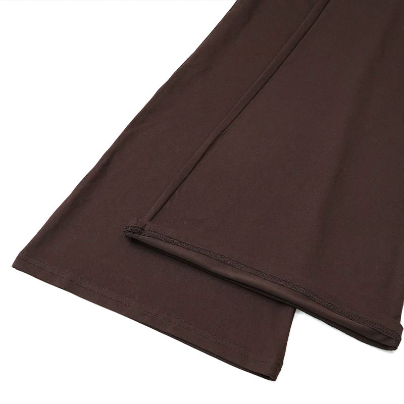 Suit Women Loose T Shirt Long Wide Leg Pants Office Two Piece Suit Women