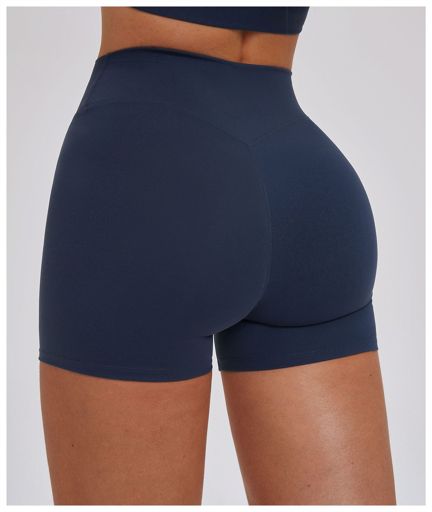 Yoga Shorts Tight High Waist Casual Shorts Sports Running Workout Shorts