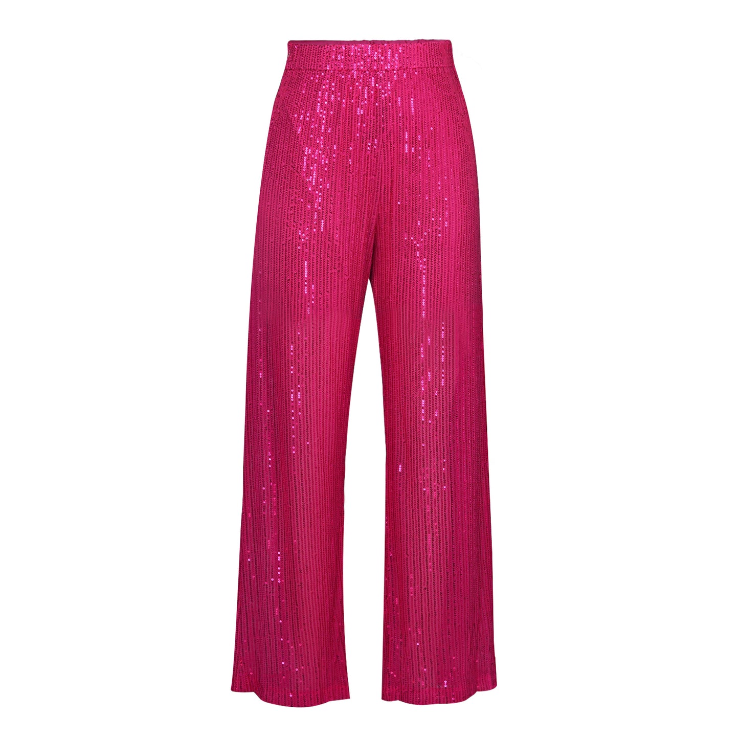 Rose red trousers
