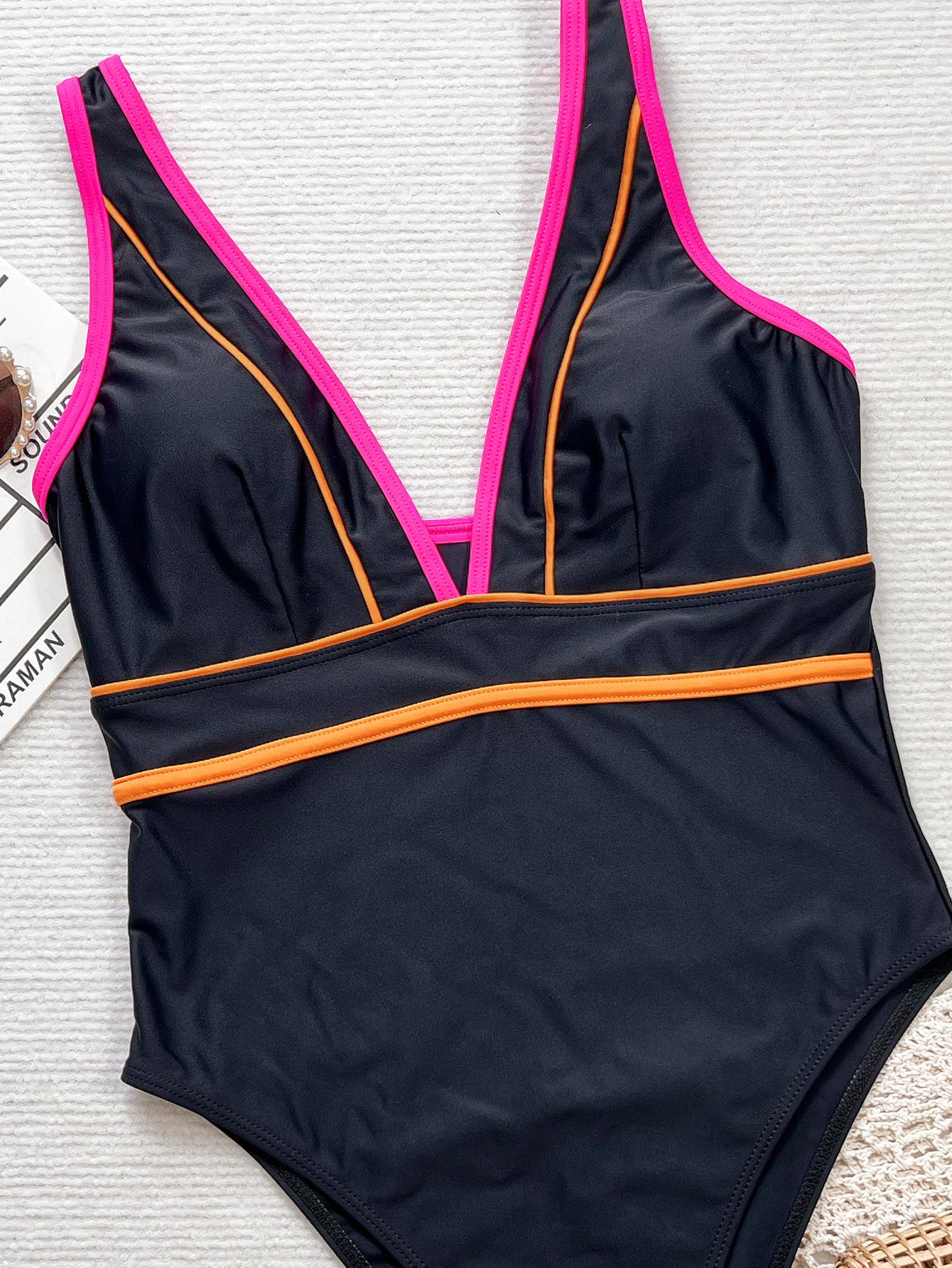 One Piece Swimsuit Sexy Black Swimsuit Bikini